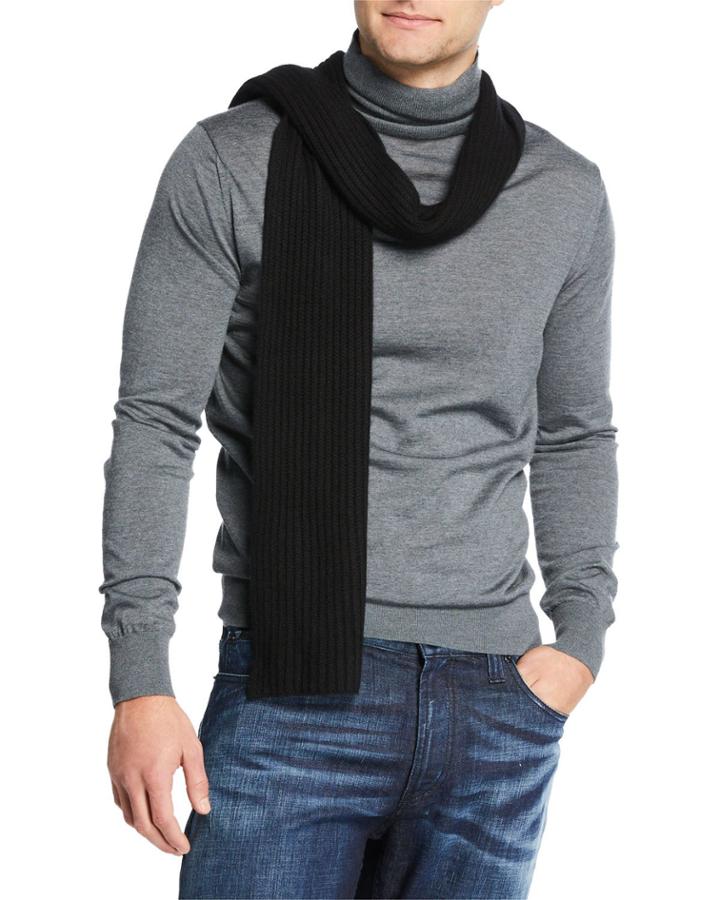 Men's Cashmere Ribbed