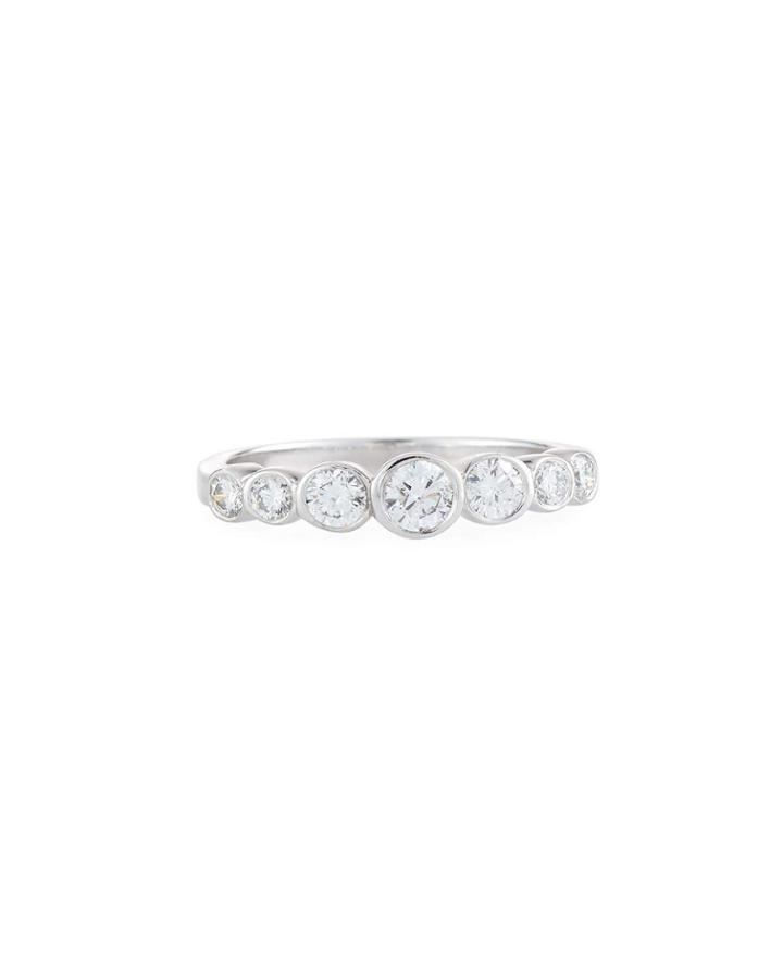 7-stone Dia Band Half Way Ar