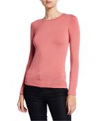 Ally Soft Touch Long-sleeve Crewneck Tee
