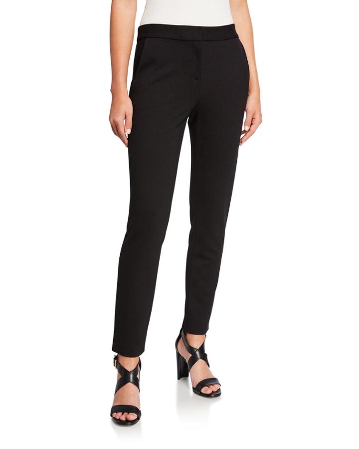 Genesis Cropped Straight-leg Pants