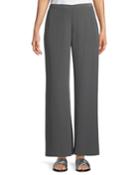 Silk Wide-leg Pants