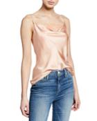 Giovanna Cowl-neck Camisole With