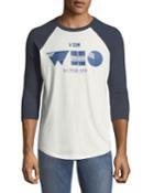 Men's The Who Crewneck Raglan Cotton Tee