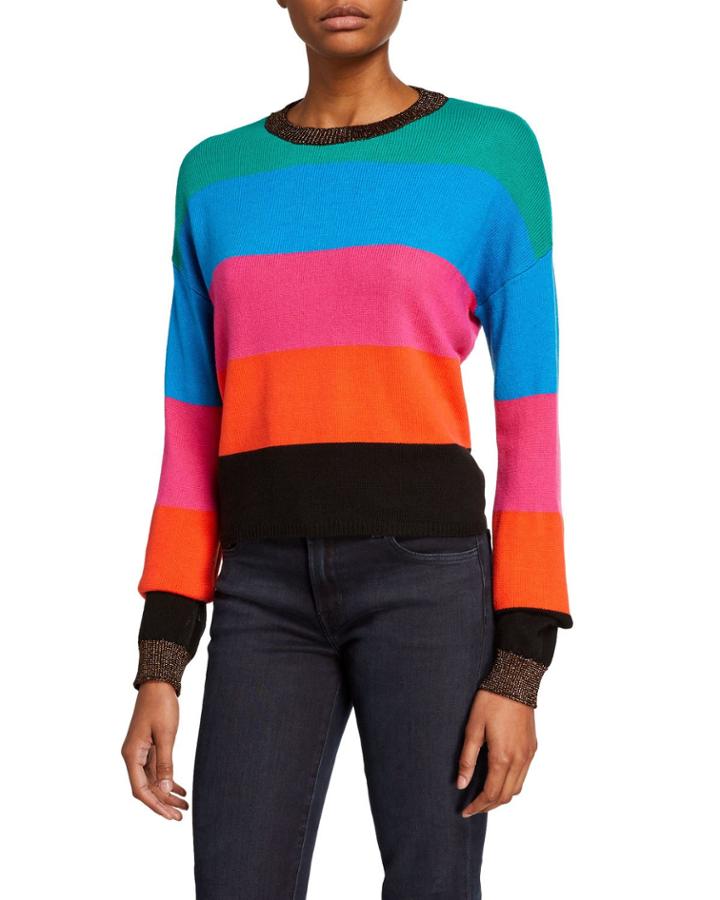Striped Sweater With