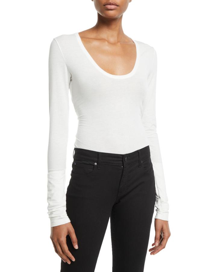 Easy Peasy Long-sleeve Bodysuit