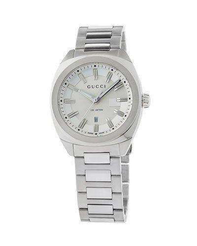 37m Men's Stainless Steel Bracelet Watch