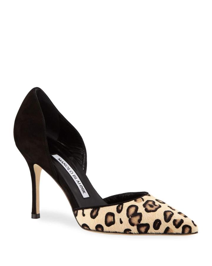Tayler Leopard-print Pumps