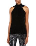 Birdie Velvet Halter Top