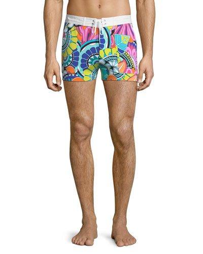 Cody Retro Floral-print