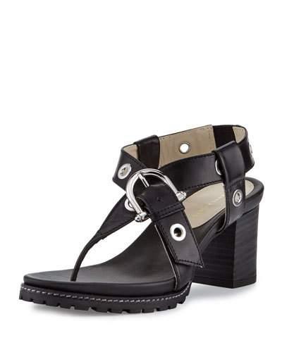Francis Buckle Leather Thong