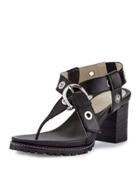 Francis Buckle Leather Thong