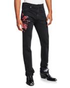 Men's Tie-dye Denim Jeans