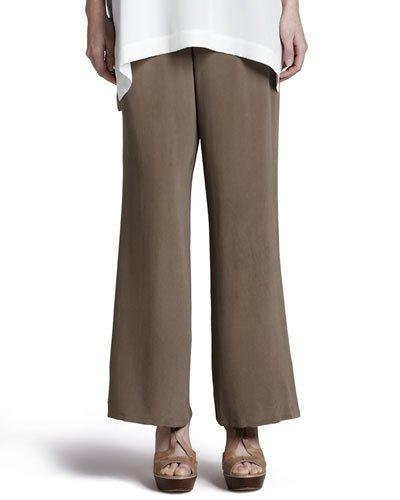 Silk Full-leg Pants
