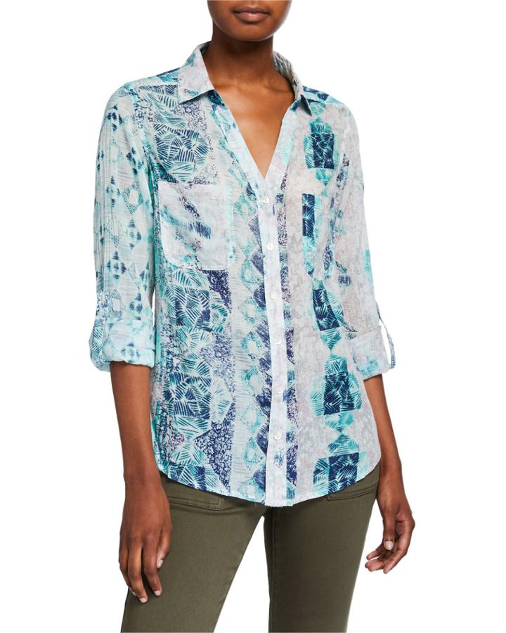 Carly Button-down