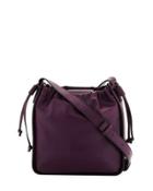 Dane Faux-leather Crossbody Bag, Purple
