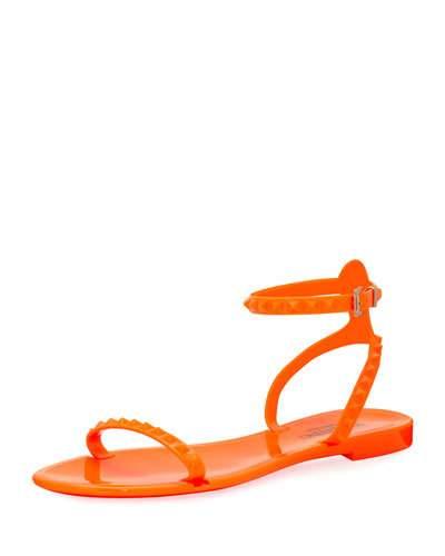 Rubber Studded Flat