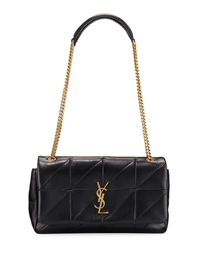 Jamie Medium Diamond-quilted Chain Shoulder Bag - Bronze Hardware