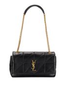 Jamie Medium Diamond-quilted Chain Shoulder Bag - Bronze Hardware