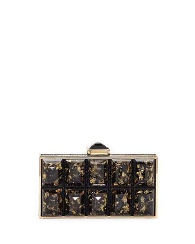Perfect Rectangle Clutch Bag, Gold