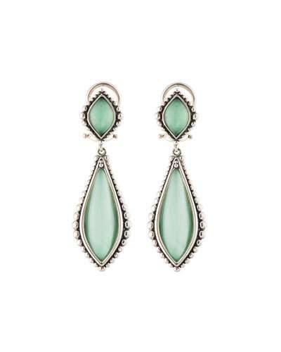 Contessa Double-drop Earrings In Variscite