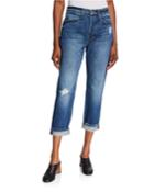 Le Pegged High-rise Straight-leg Jeans