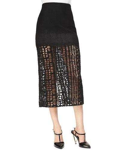 Cashmere-blend Lace Combo