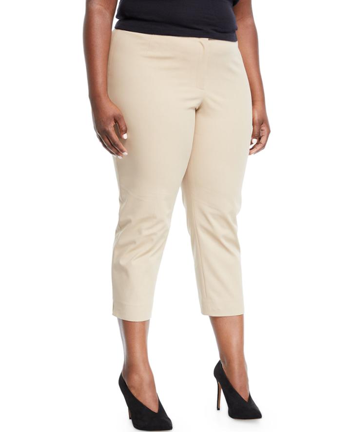 Bleecker Cropped Pants, Beige