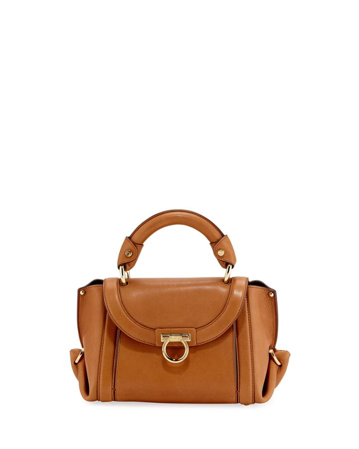 Leather Top-handle Bag
