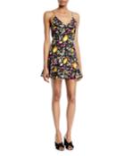 Erik Lemons Sleeveless Flounce Dress