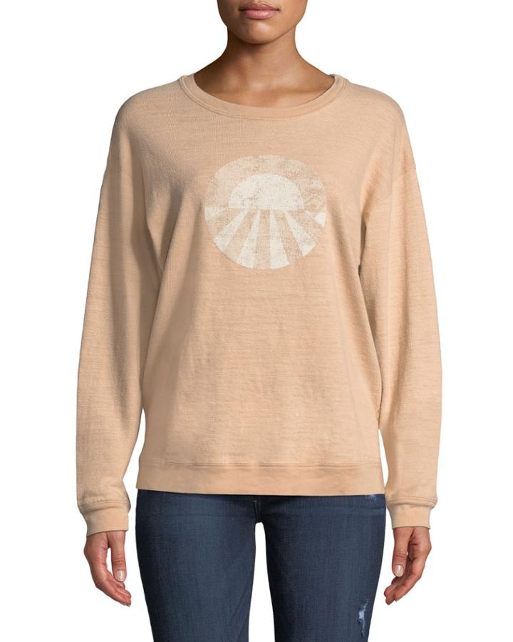 Vintage Graphic Print Cotton