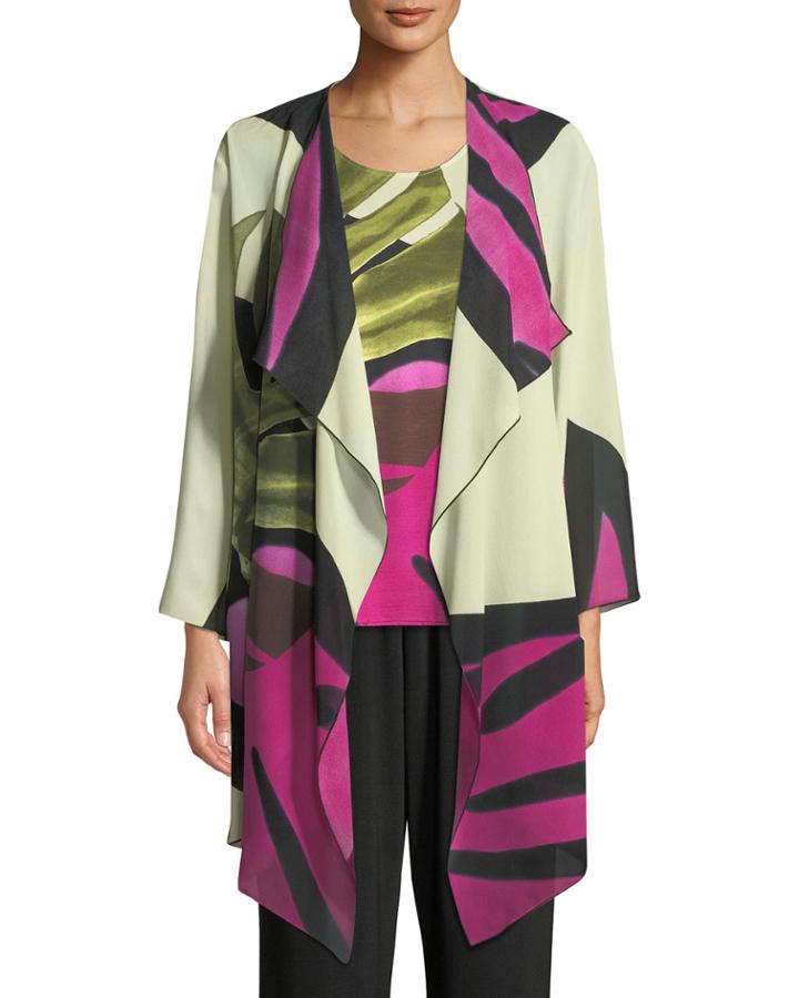 Palm Leaf Georgette
