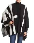 Open-front Multi-striped Cardigan