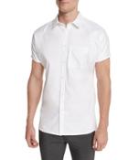 Cap-sleeve Button-front