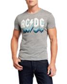 Men's Ac/dc Triblend Crewneck Graphic T-shirt