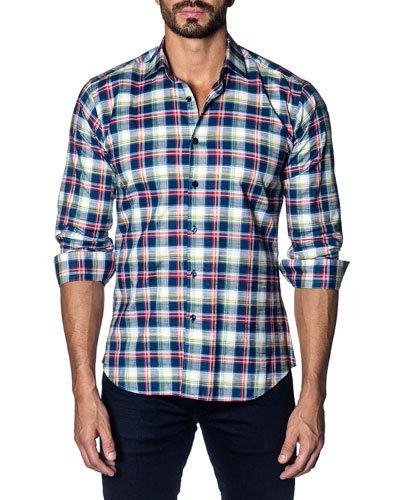 Checkered Relaxed-fit Sport