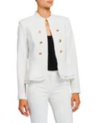 Double Peplum Jacket