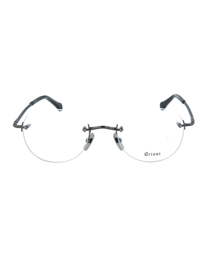 Rimless Round Metal/acetate Optical Glasses