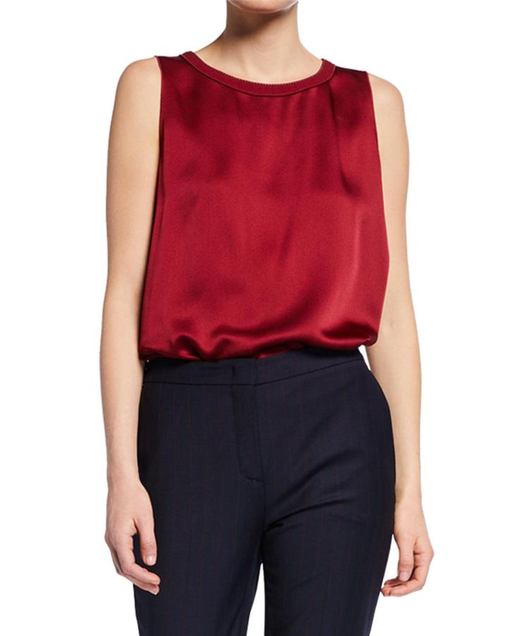 Satin Tank Top
