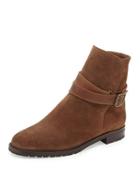 Sulgamba Suede Moto Boot,