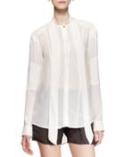 Hammond Scarf-tie Blouse