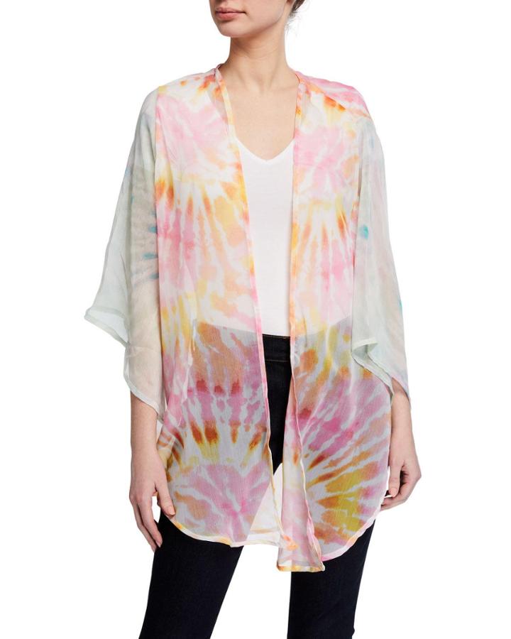 Bursting Tie-dye Topper