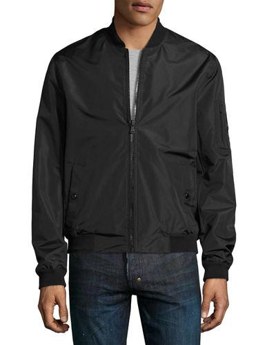 Nylon Bomber Jacket
