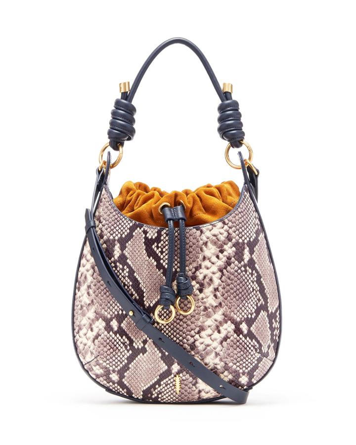 Bo Leather Drawstring