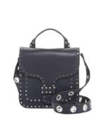 Midnighter Studded Leather Top Handle Feed Bag