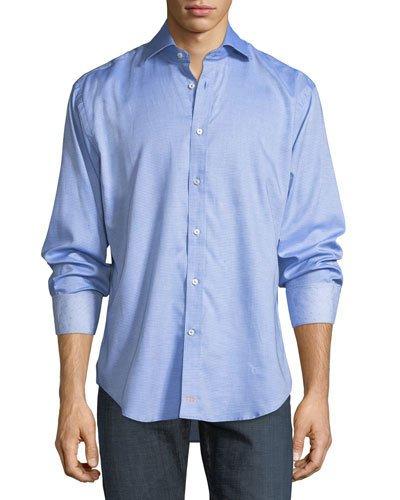 Square-print Cotton