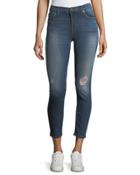 Krista Distressed Cropped Jeans