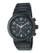44mm Chronograph Bracelet Watch, Black