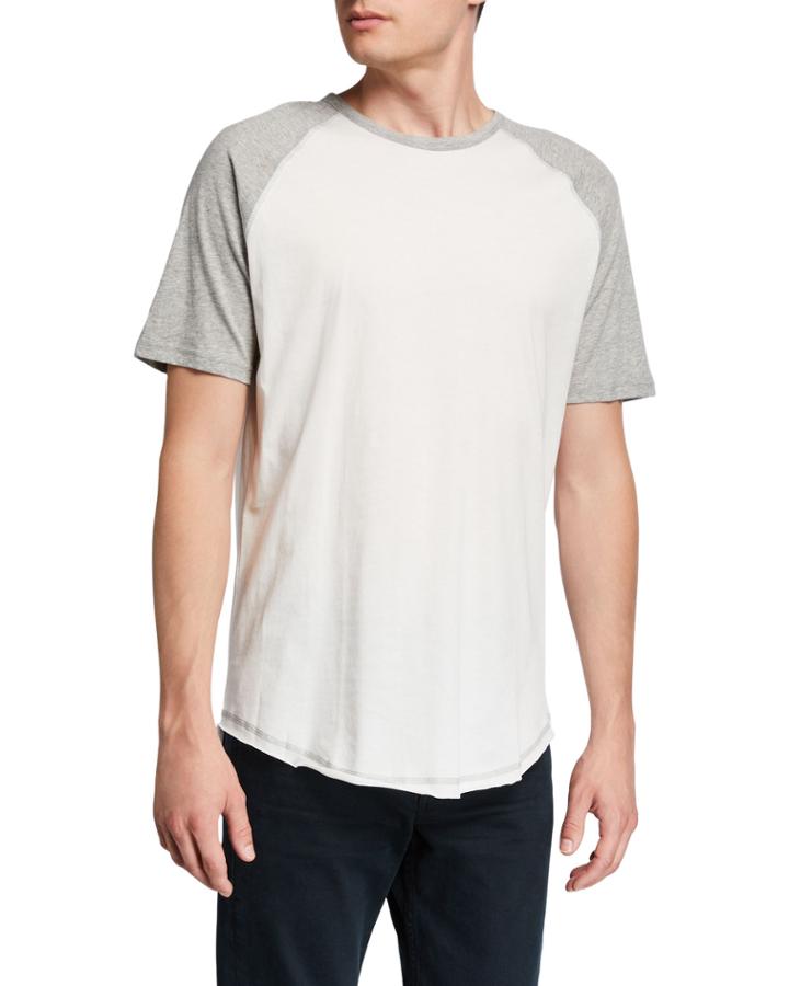 Men's Crewneck Raglan Tee
