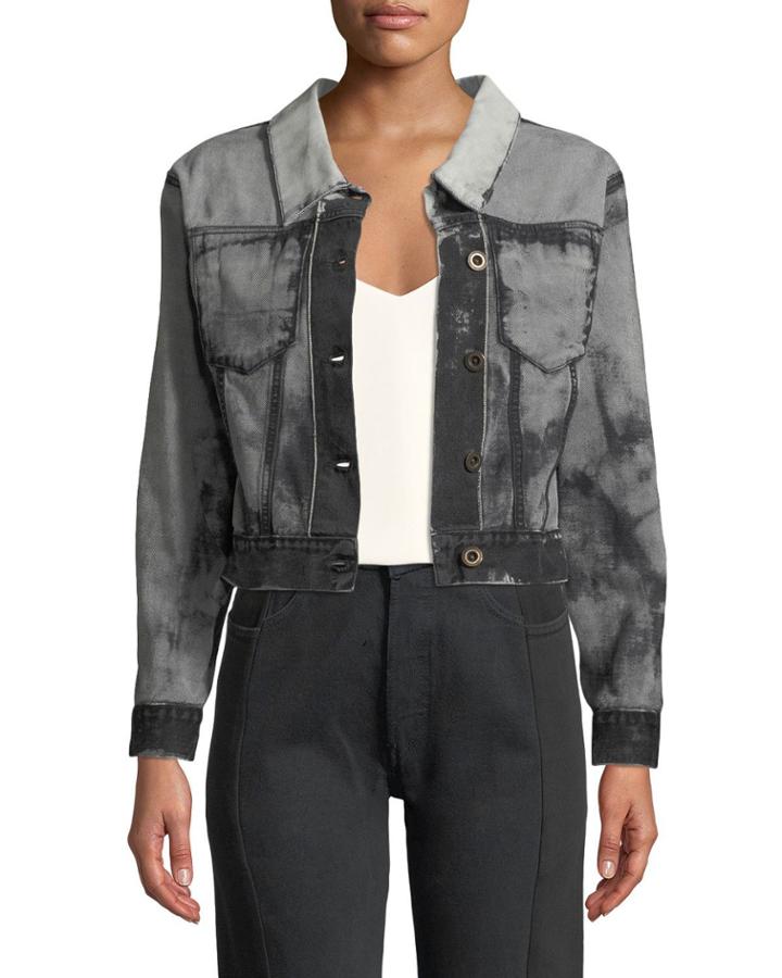 Gradient Backward & Inside Out Jacket