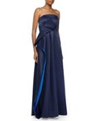 Strapless A-line Gown W B
